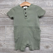 Ribbed Shorty Romper 18M