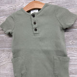 Ribbed Shorty Romper 18M