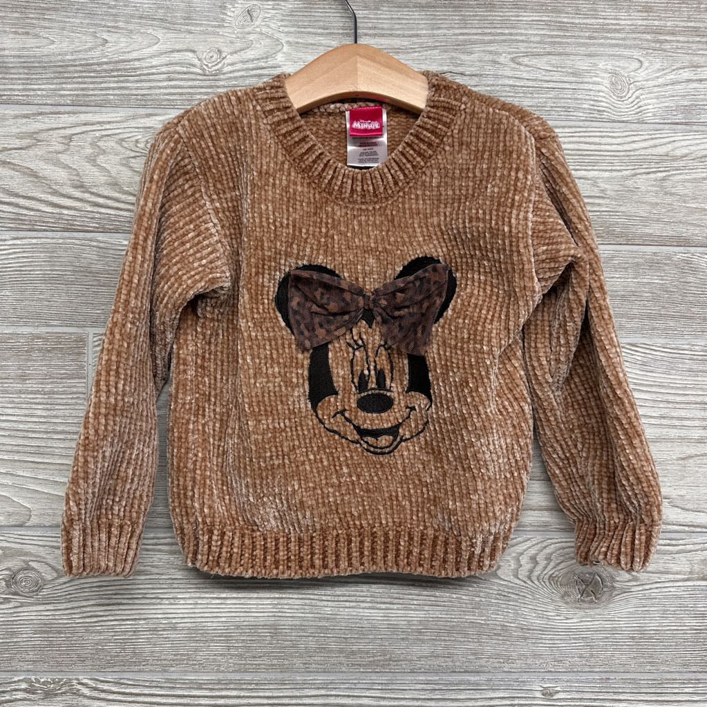 Chunky Sweater Minnie Mouse 3t