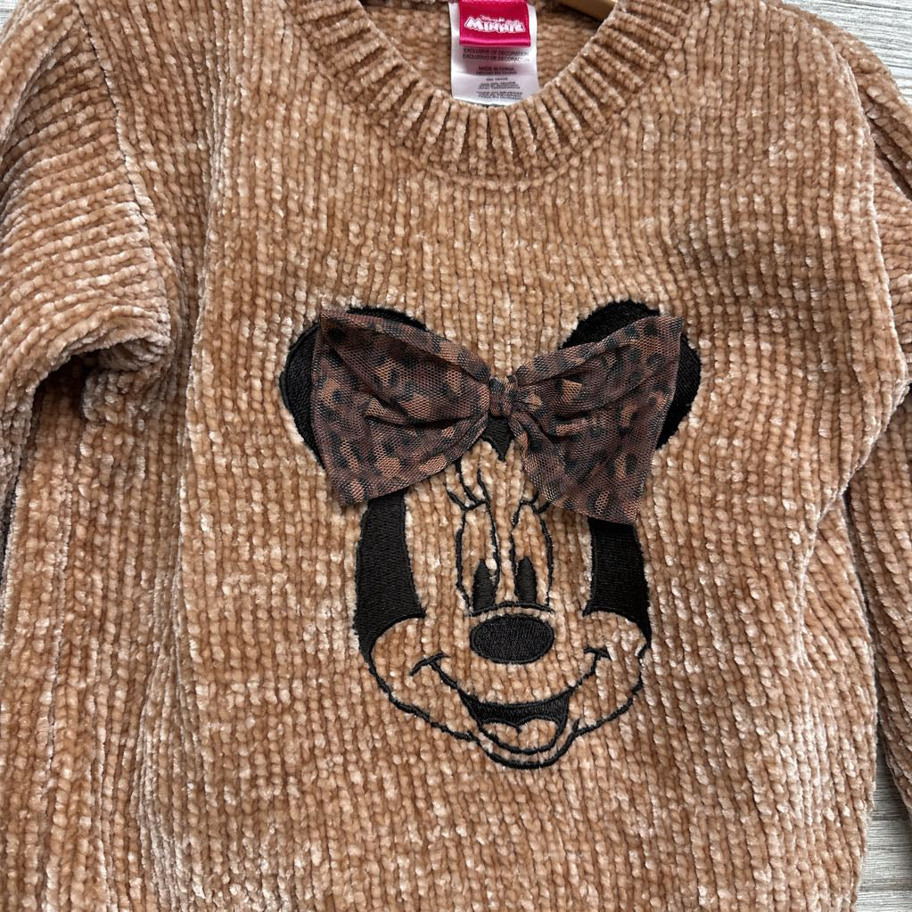Chunky Sweater Minnie Mouse 3t