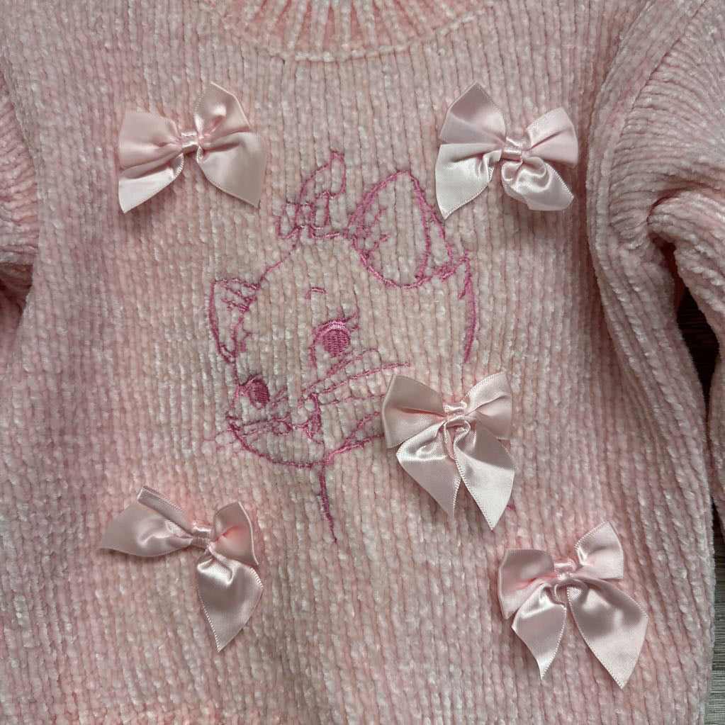 Chunky Sweater Marie The Cat & Bows 3t