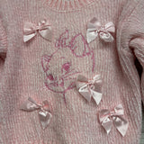 Chunky Sweater Marie The Cat & Bows 3t