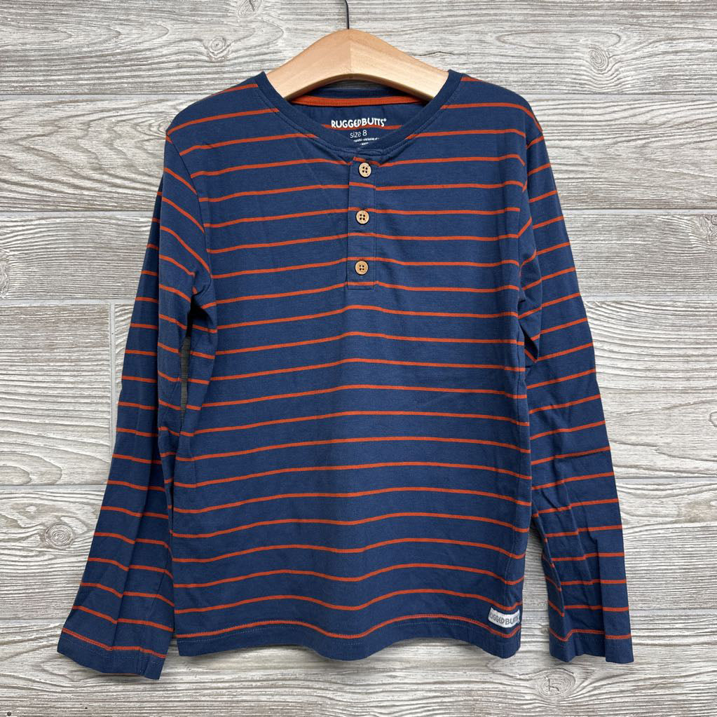 Henley LS Shirt Stripes 8