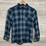 Plaid Button Up Shirt 10-12