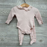 Ribbed Bodysuit Solid & Ribbed Pants 3-6M