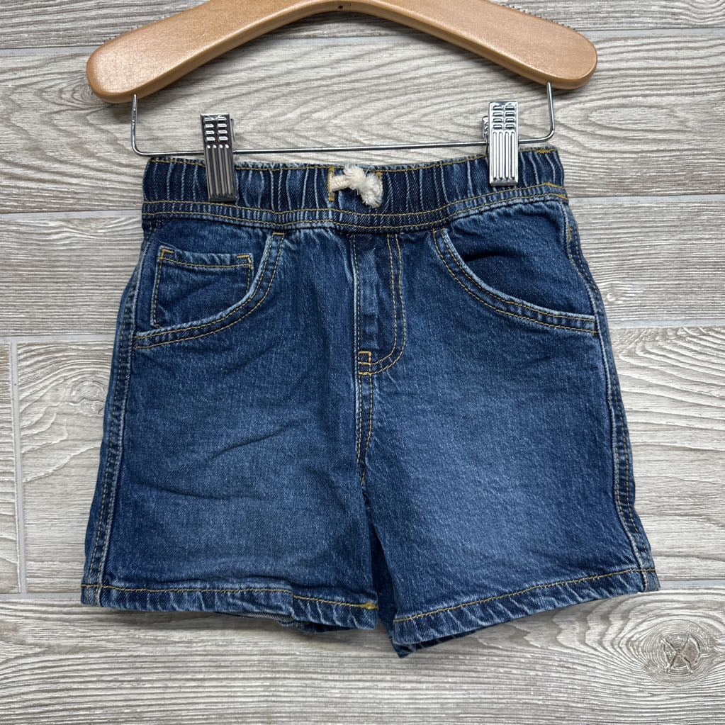 Drawstring Denim Shorts 4t