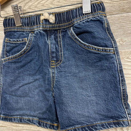 Drawstring Denim Shorts 4t