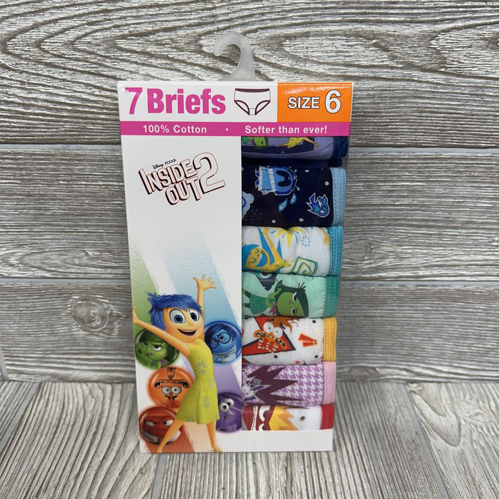 NEW 7 Pk Briefs Underwear 6
