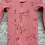 Waffle Knit Sleeper Unicorns 18M
