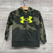 Camo Full Zip Hoodie Logo 18M