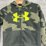 Camo Full Zip Hoodie Logo 18M