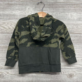 Camo Full Zip Hoodie Logo 18M