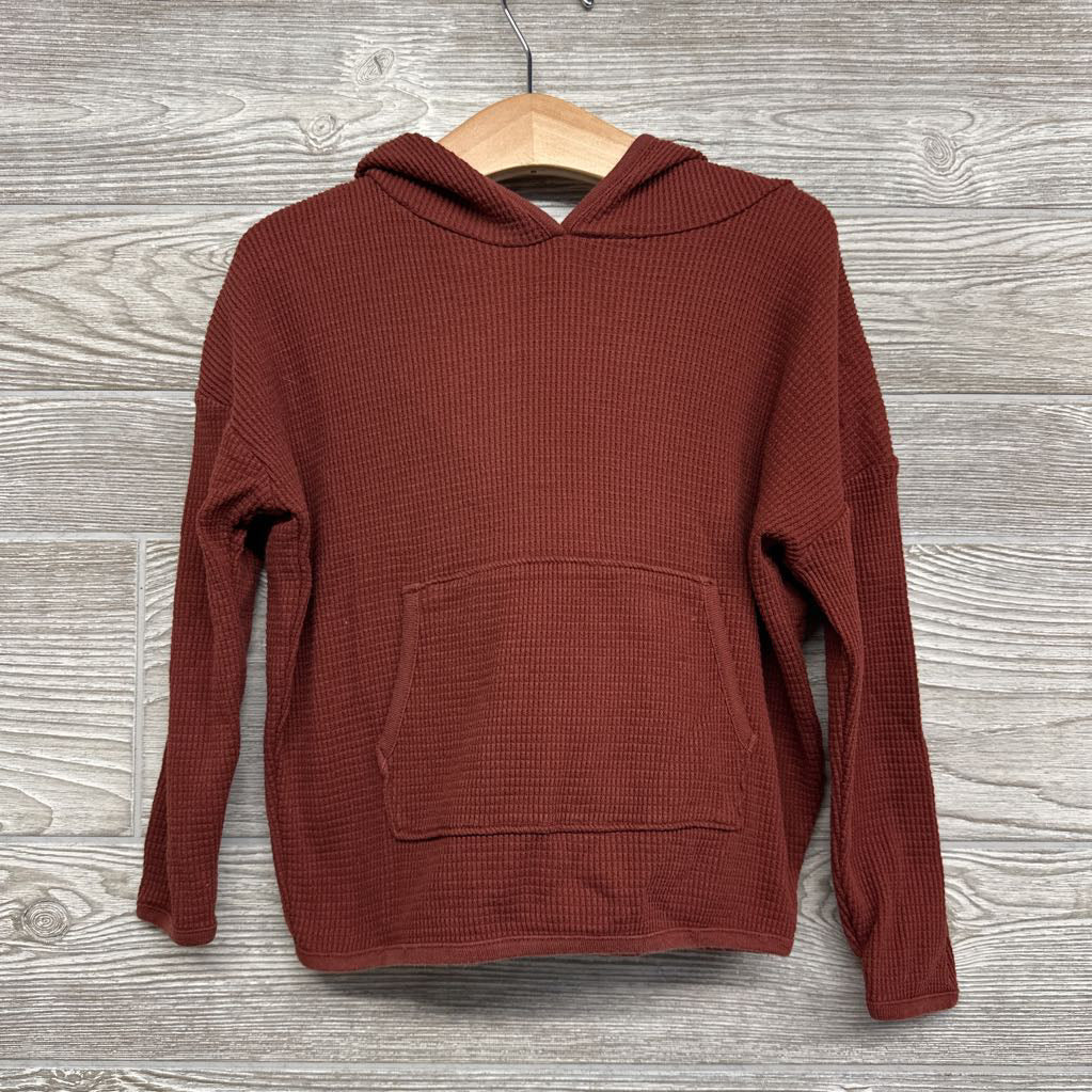 Waffle Knit Shirt W/ Hood 2t