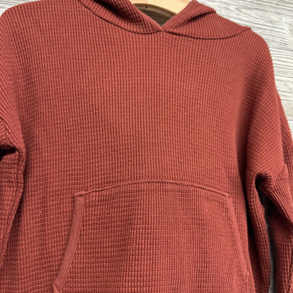 Waffle Knit Shirt W/ Hood 2t