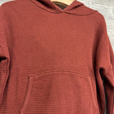 Waffle Knit Shirt W/ Hood 2t