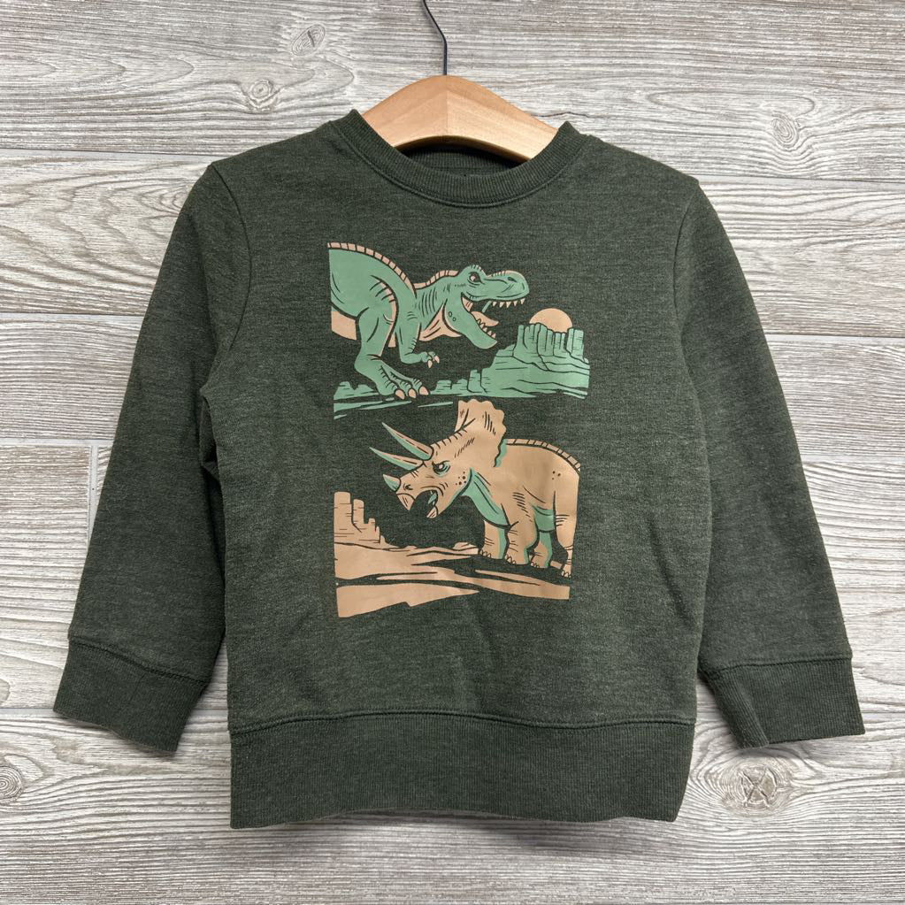 Crewneck Dinosaurs 3t