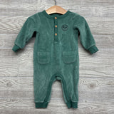 Velour Outfit Smiley Face 6-9M