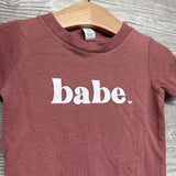 NEW Shirt Babe 3-6M