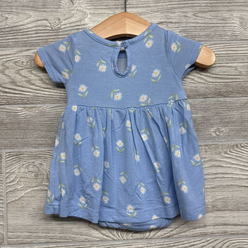 Viscose Dress Flowers 0-3M