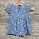 Viscose Dress Flowers 0-3M