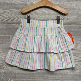 NEW Ruffle Skort Stripes 6-6x
