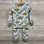 2 Pc Plush Pj Dinosaurs 3t