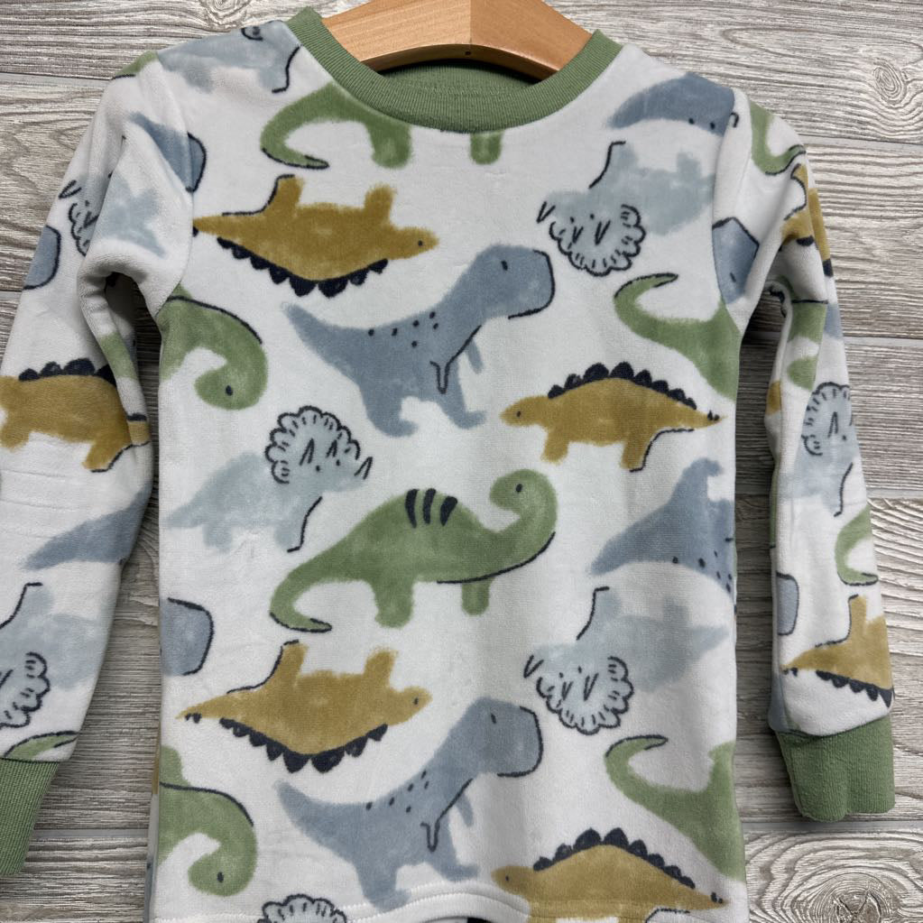 2 Pc Plush Pj Dinosaurs 3t