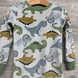 2 Pc Plush Pj Dinosaurs 3t