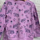 Waffle Knit LS Shirt & Pants Unicorns 5t