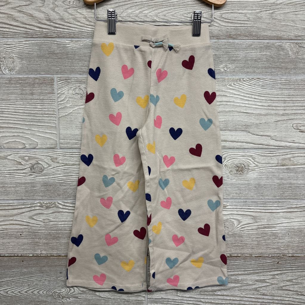 Waffle Knit LS Shirt & Pants Hearts 5t