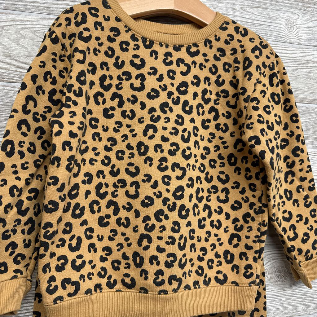 Crewneck & Sweatpants Animal Print 5t