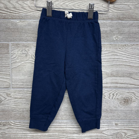 Henley Hooded Bodysuit Stripes & Sweatpants 12M