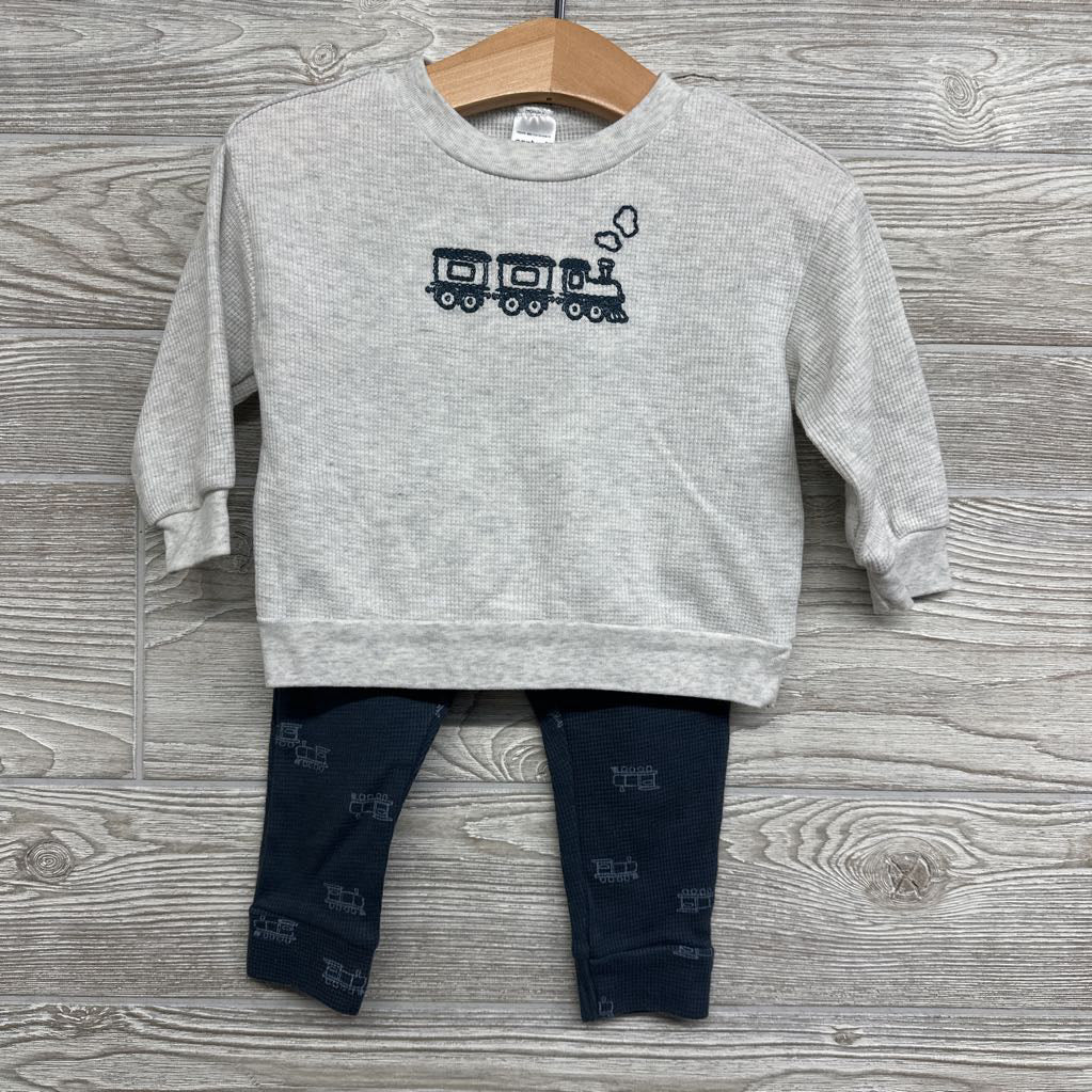Thermal Shirt & Pants Trains 12M