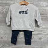 Thermal Shirt & Pants Trains 12M