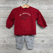 Crewneck Jogger Pants Heart Mr. Irresistible 12M