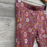Ribbed Flare Pants Flowers 6