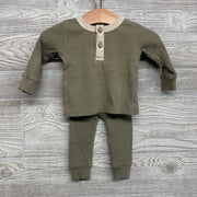 LS Ribbed Shirt & Pants 3-6Mm