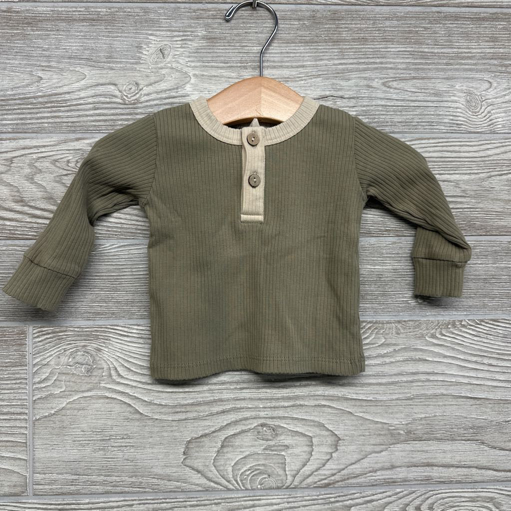 LS Ribbed Shirt & Pants 3-6Mm