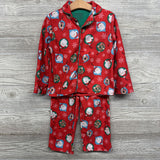 2 Pc Pj Rudolph & Santa 5t