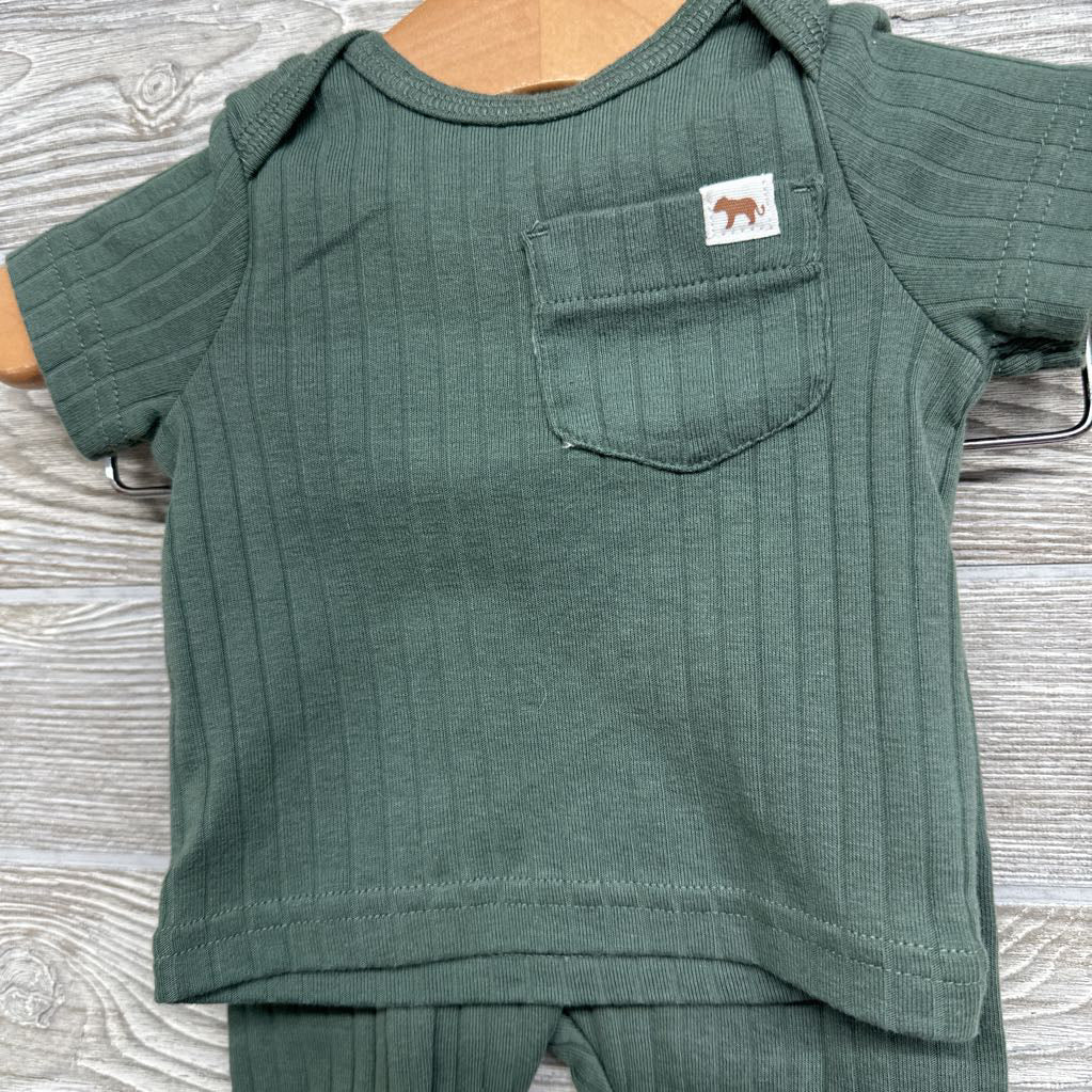 Ribbed Shirt & Pants NB