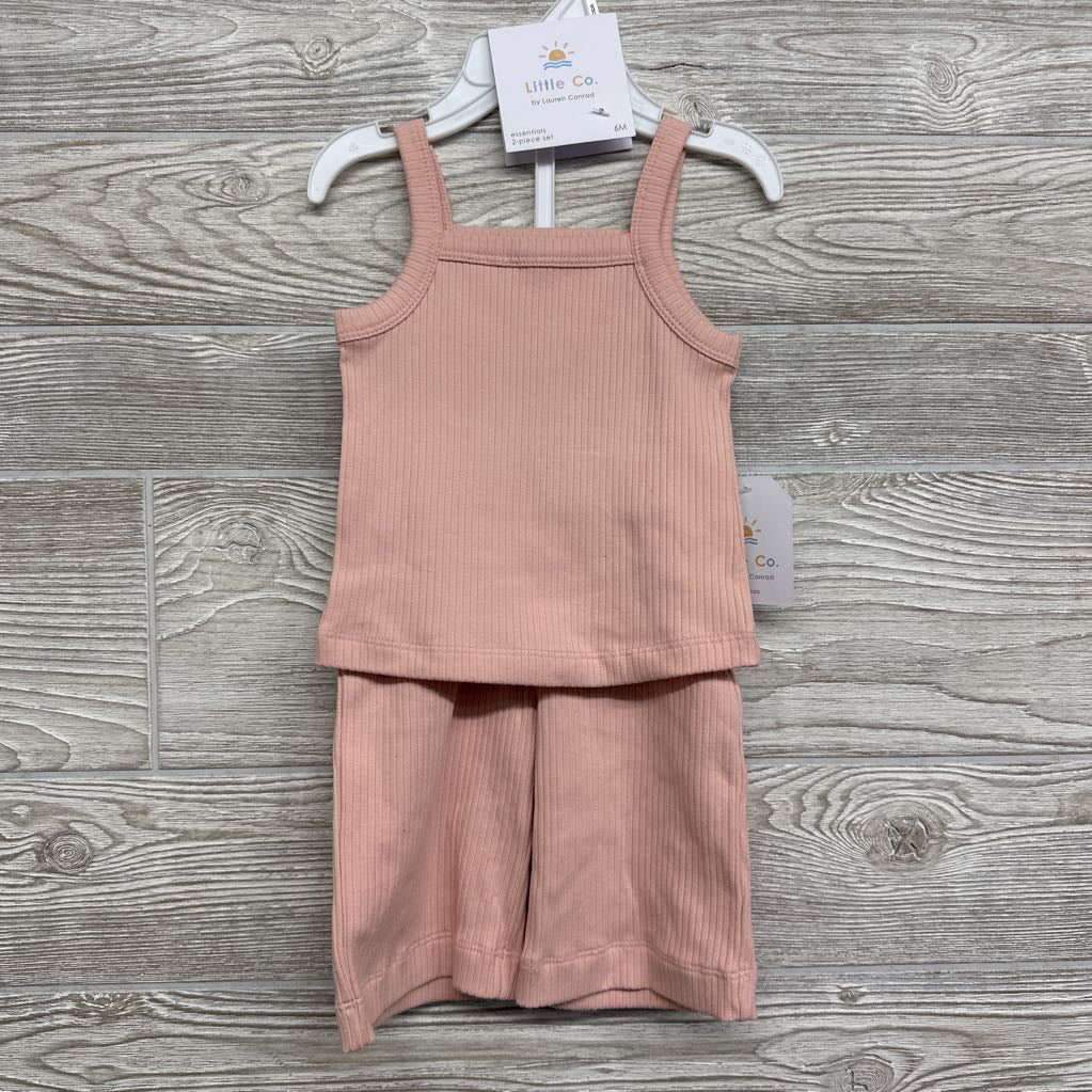 NEW Ribbed Tank Top & Wide Pants 6M