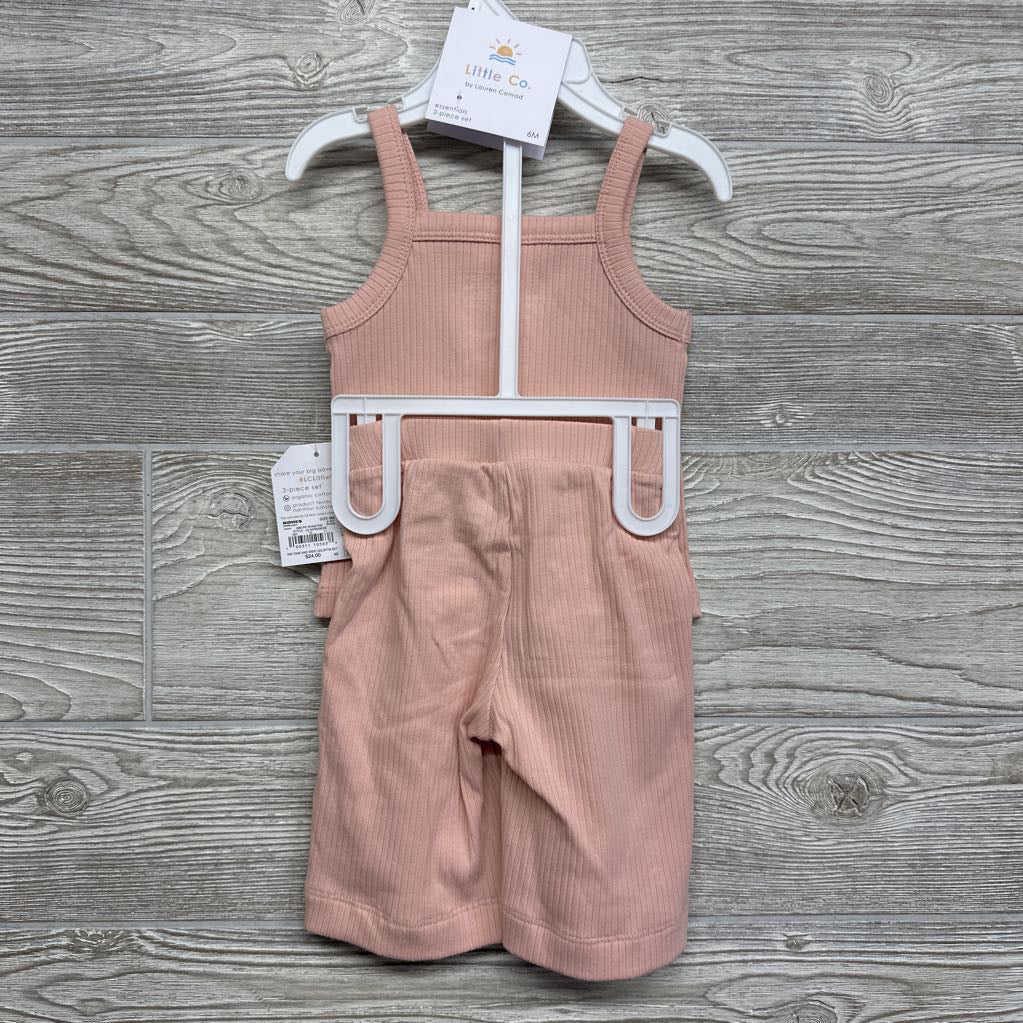 NEW Ribbed Tank Top & Wide Pants 6M