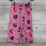 2 Pc Button Up Fleece Pj Princess 3t