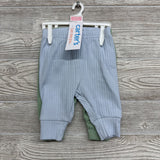 NEW 2 Pk Ribbed Pants NB