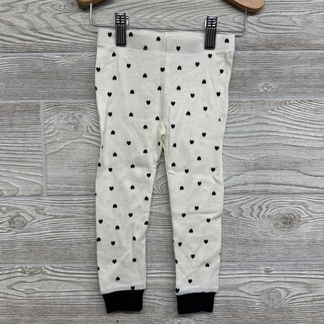 NEW 2 Pc Pj Panda & Hearts 2t