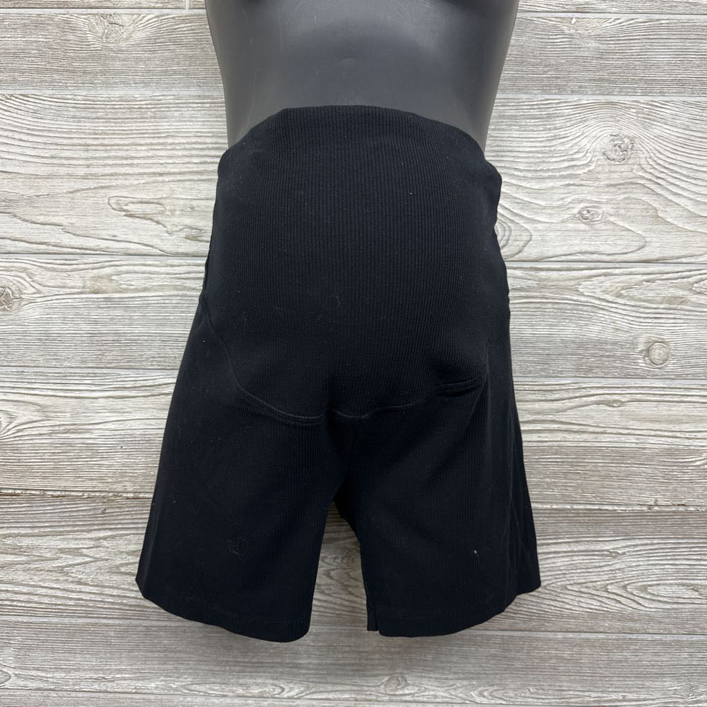 Ribbed Full Panel Bike Shorts M