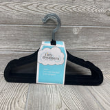 NEW 10 Pk Non Slip Flocked Hangers