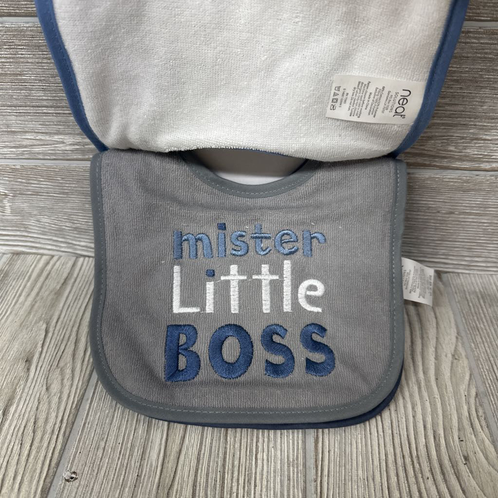NEW 4 Pk Bibs Bruh Mini & Mighty