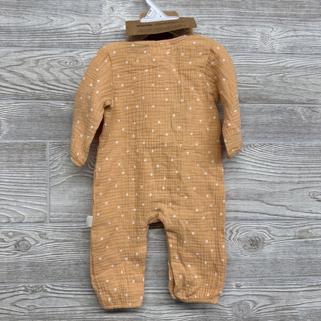 NEW Muslin Outfit W/ Headband 3-6M