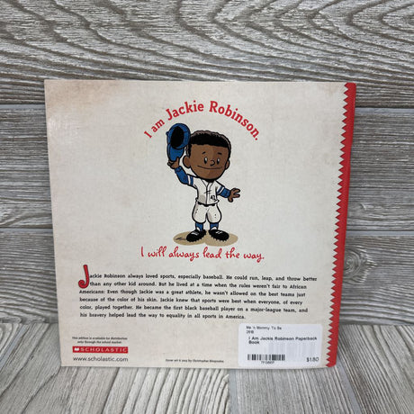 I Am Jackie Robinson Paperback Book